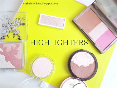 My Mostly Korean Highlighter Collection Chrissie Reviews