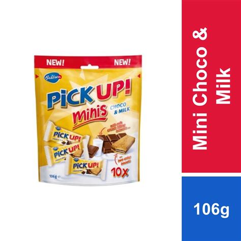 Bahlsen Pick Up Minis Choco And Milk 106g Shopee Malaysia