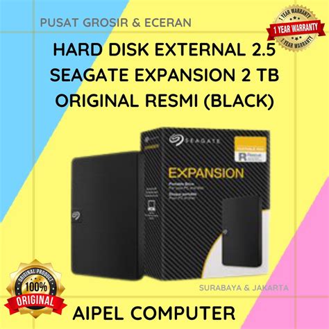 Jual Exp Hard Disk External Seagate Expansion Tb Original