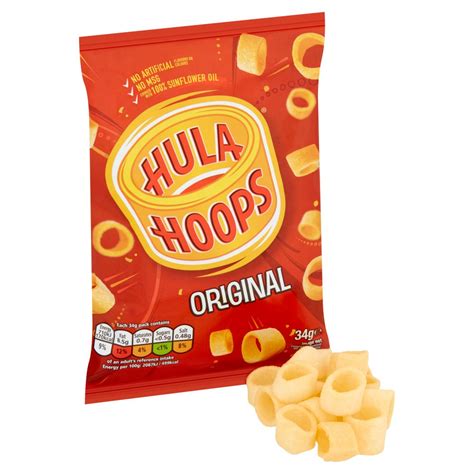 Hula Hoops Original Crisps 34g Bb Foodservice