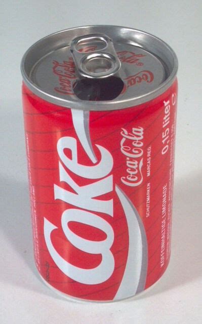 Vintage Mini Coke Coca Cola Soda Pop Can 150ml Aluminum Holland Ebay