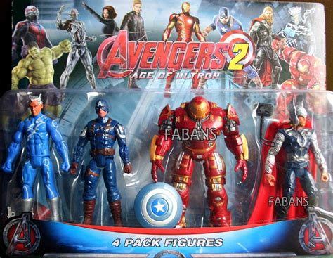 Juguete Vengadores Set Avengers Hulk Iron Man Capitan Ni O Bs