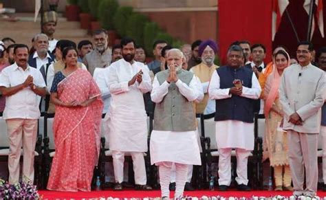 Pm Modis New Cabinet To Meet This Evening Suspense Over Portfolios