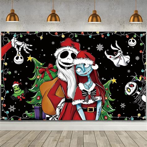 Amazon Nightmare Before Christmas Photo Backdrop For Photography