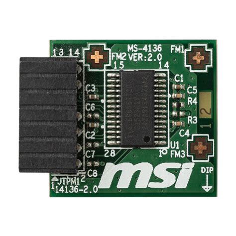 MSI TPM 2 0 MODULE MSI US Official Store