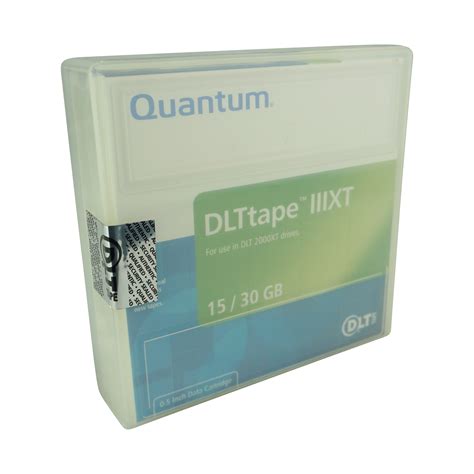 Quantum Dlt Iiixt Tape Cartridge 15gb 30gb Thxke 01 Neu Ovp 5er Pack