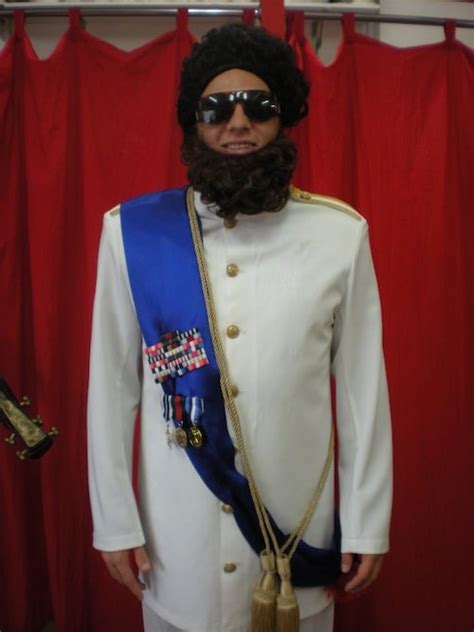 The Dictator Movie Gen. Aladeen Costume, Adult - Snog The Frog