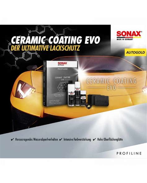 Sonax Profiline Ceramic Coating Cc Evo Kit Sigillatura Ceramica