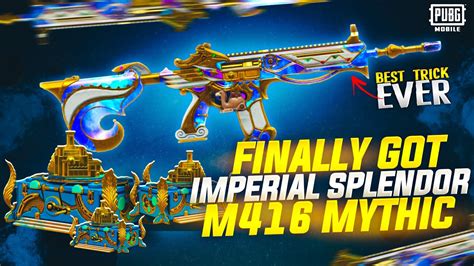 OMG Trick Using This Trick I Got M416 Imperial Splendor M416 Crate