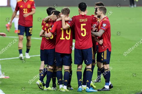 Dani Olmo Celebrate Goal Spain During Editorial Stock Photo - Stock Image | Shutterstock