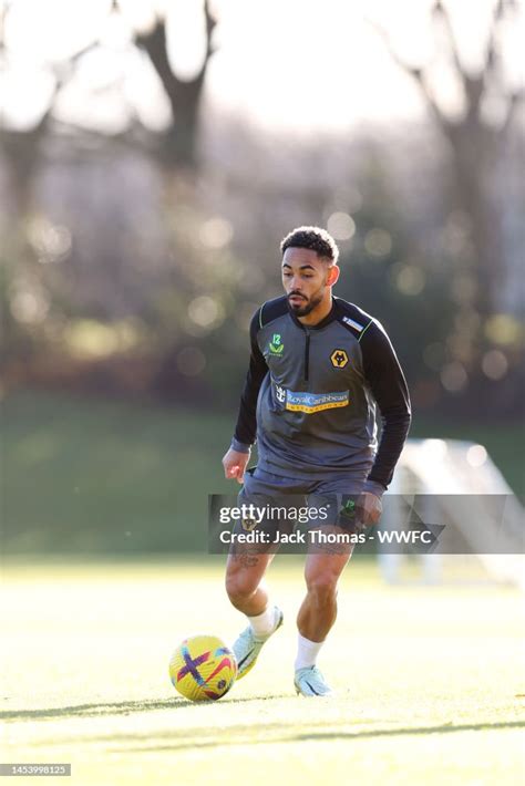 Matheus Cunha of Wolverhampton Wanderers in action during a... News Photo - Getty Images