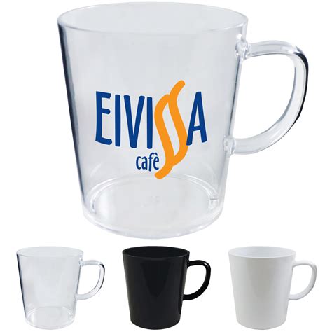 12oz Plastic Latte Coffee Mug With Handle Cml12 Howw Promotional