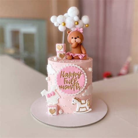 Baby Full Month Cake