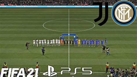 PS5 FIFA 21 Juventus Vs Inter Milan 4K HDR 60fps Coppa Italia FULL