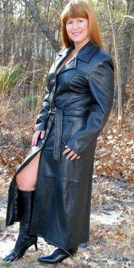 Pin By 🌹 ️lederlady ️🌹 On Ledermantel ️ Leather Dresses Long Leather Coat Leather Coat Womens