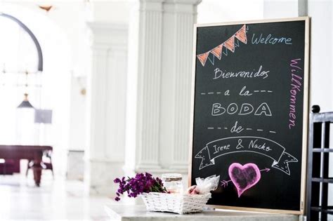 22 Ideas Para Decorar Tu Boda Con Pizarras