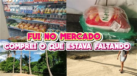 Fui No Mercado Comprar Algumas Coisas Que Estava Faltando Aqui Em Casa