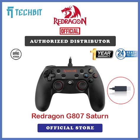 Redragon G Saturn Wired Gamepad Pc Windows Dual Vibration Lazada