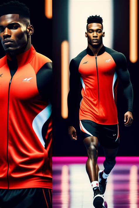 Lexica Sports Clothes Male Model Catwalk Fashion Design