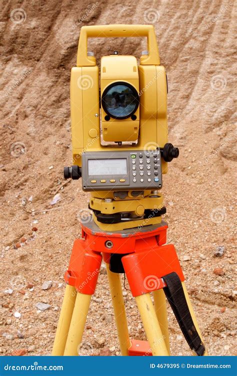 Theodolite Stock Image Image Of Archaeologists Site 4679395