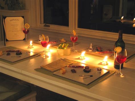 Candle Light Dinner Ideas - Musely