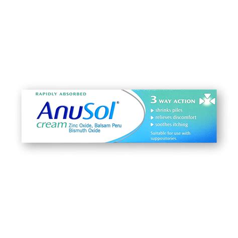 Anusol Cream 43g Welfare Pharmacy UK