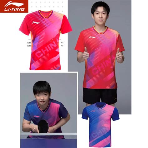 Li Ning Table Tennis Sportswear Sun Yingsha And Wang Chuqin S Same