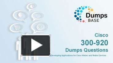 Ppt Cisco Devnet Professional Devwbx Free Dumps Questions