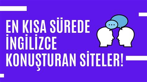 En kısa sürede İngilizce konuşturan siteler Samet Hoca YouTube