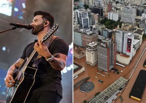 Gusttavo Lima vai doar cachê de show em Palmas para ajudar vítimas de