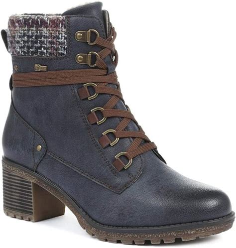 Ladies Boots In Wider D E Fit From Relife By Pavers These Ankle Boots For Women Feature Comfort