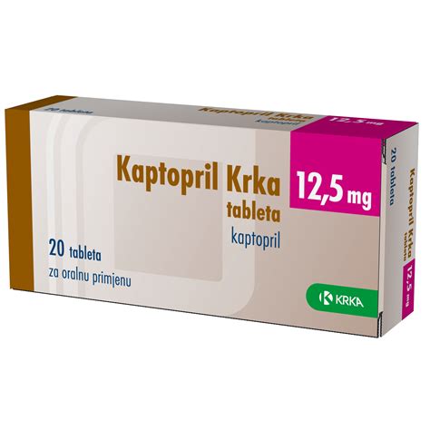 Kaptopril Krka 125 Mg Tableta Krka