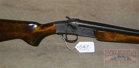 Stevens Model 940B 12 Gauge Single Shot Shotgun. | Auctioneers Who Know Auctions, Colorado ...