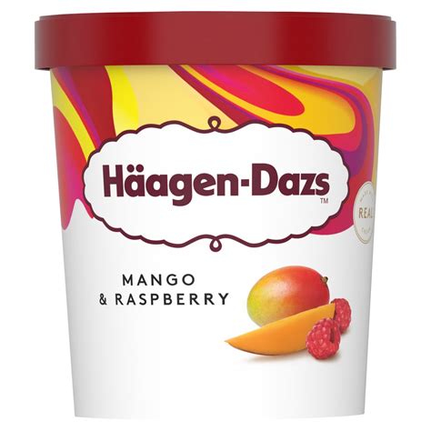 Häagen Dazs Mango And Raspberry Ice Cream 460ml Bestway Wholesale