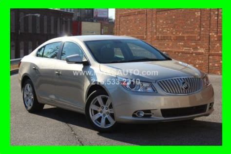 Find Used Buick Lacrosse Premium Package W Leather Rebuild