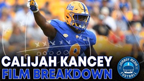 Pitt Dl Calijah Kancey Film Breakdown Youtube