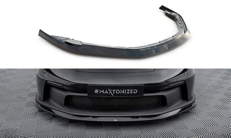 Maxton Design Front Splitter Porsche 992 Gt3 Royal Body Kits