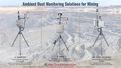 Dust Monitoring Equipment - Product Applications - Met One Instruments