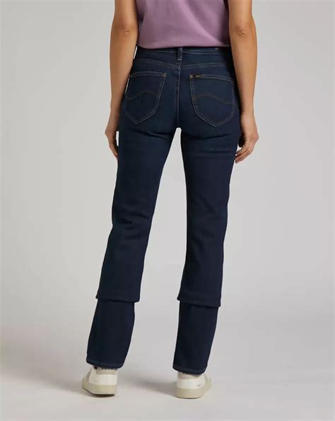 LEE MARION STRAIGHT DAMSKIE SPODNIE JEANSOWE DARK WORN L301CGPP L301CGPP