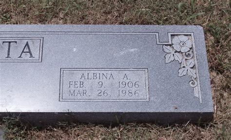 Albina Annie Leshikar Valenta M Morial Find A Grave