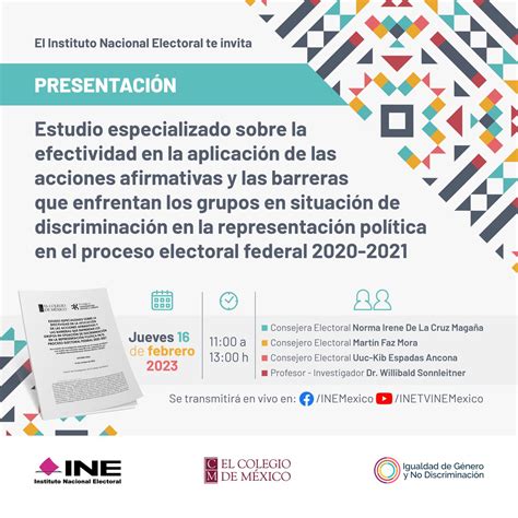 INEMexico on Twitter Participa en la presentación del estudio sobre