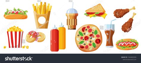 Pizza Burger Shake Images Stock Photos Vectors Shutterstock