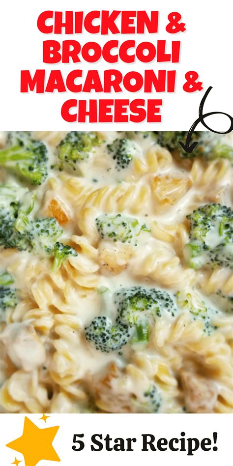 Chicken And Broccoli Macaroni And Cheese Big Bear S Wife