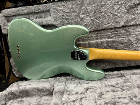 Sold Fender American Professional Ii Jazz Bass 2020 Mystic Surf Green Black Dot Music