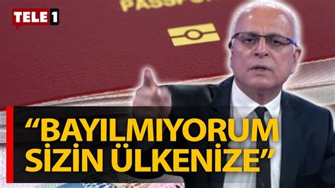 Merdan Yanardağ Almanya dan vize alamadığını açıkladı canlı yayında