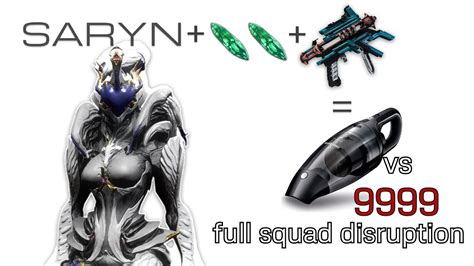 WARFRAME Saryn Ocucor Vs 9999 Vacuum Cleaner SP Level Cap