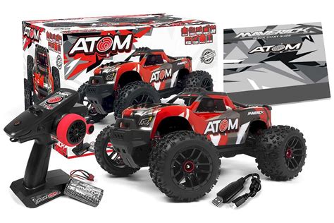 Maverick Atom 118 4wd Rtr RÖd