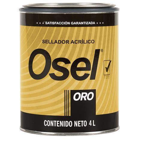 Sellador Acrílico A s para Pinturas Vinílicas y Acrílicas Osel Oro