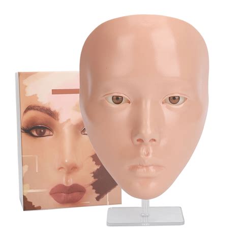 Makeup Practice Face Reusable Realistic 5d Full Face Silicone Makeup