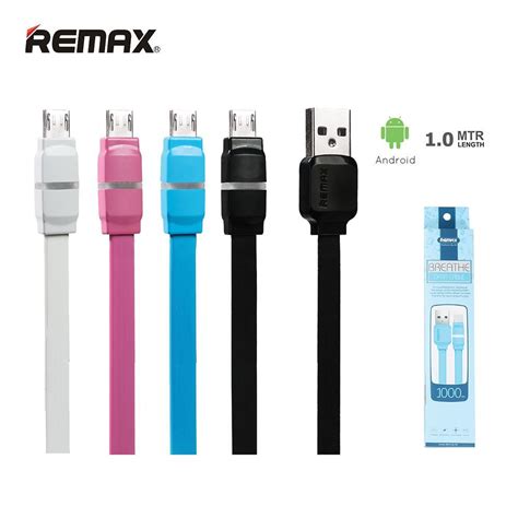 REMAX Breathe Data Cable RC 029m 1 Meter Micro USB Pink Shopee Malaysia